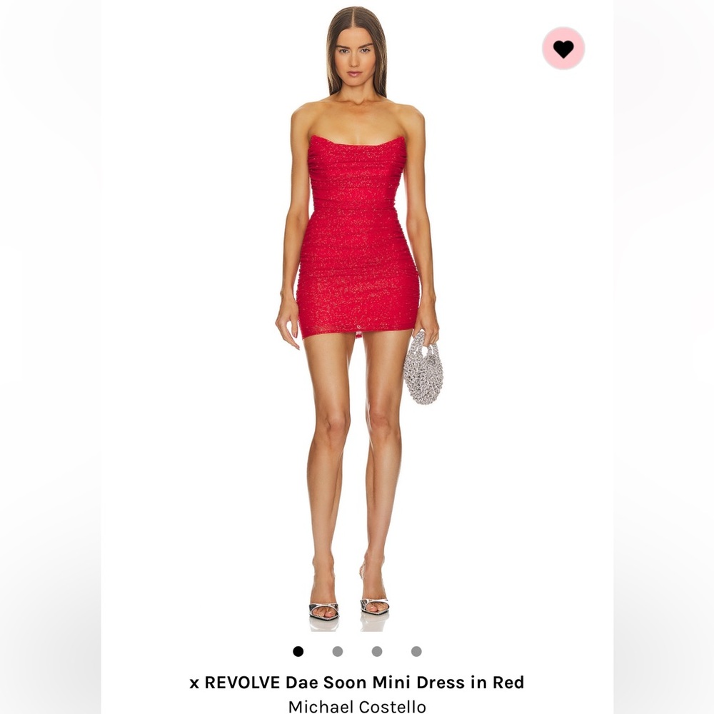 REVOLVE x Michael Costello Red Mini dress